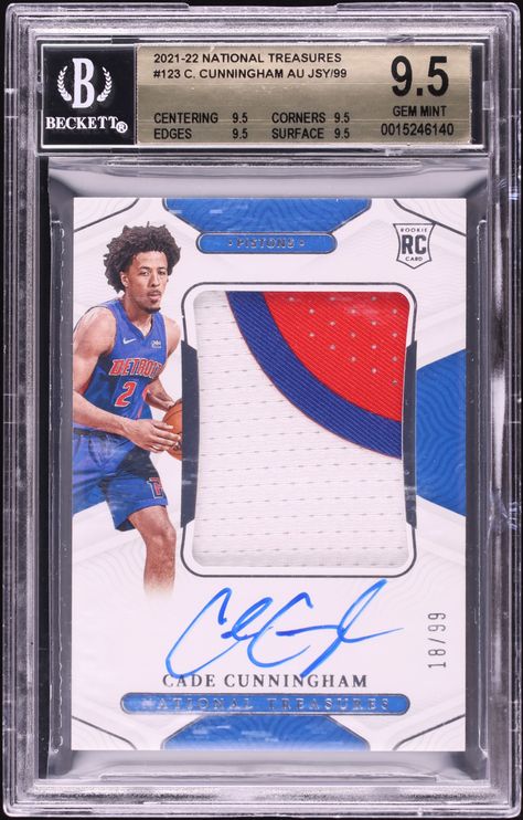 その他 cade cunningham RC patch auto 2021 Select Silver Prizm Cade Cunningham ROOKIE PATCH AUTO /199