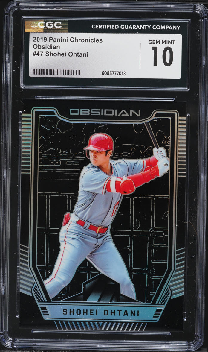 2019 Panini Chronicles Obsidian Shohei Ohtani #47 CGC 10 GEM MINT