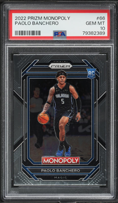 2022 Select Premier Level Silver Prizm Paolo Banchero ROOKIE