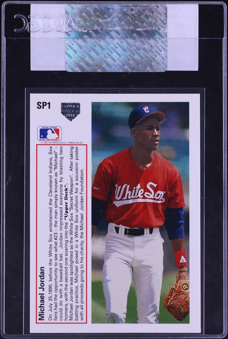 1991 Upper Deck Michael Jordan ROOKIE #SP1 CGC AUTH