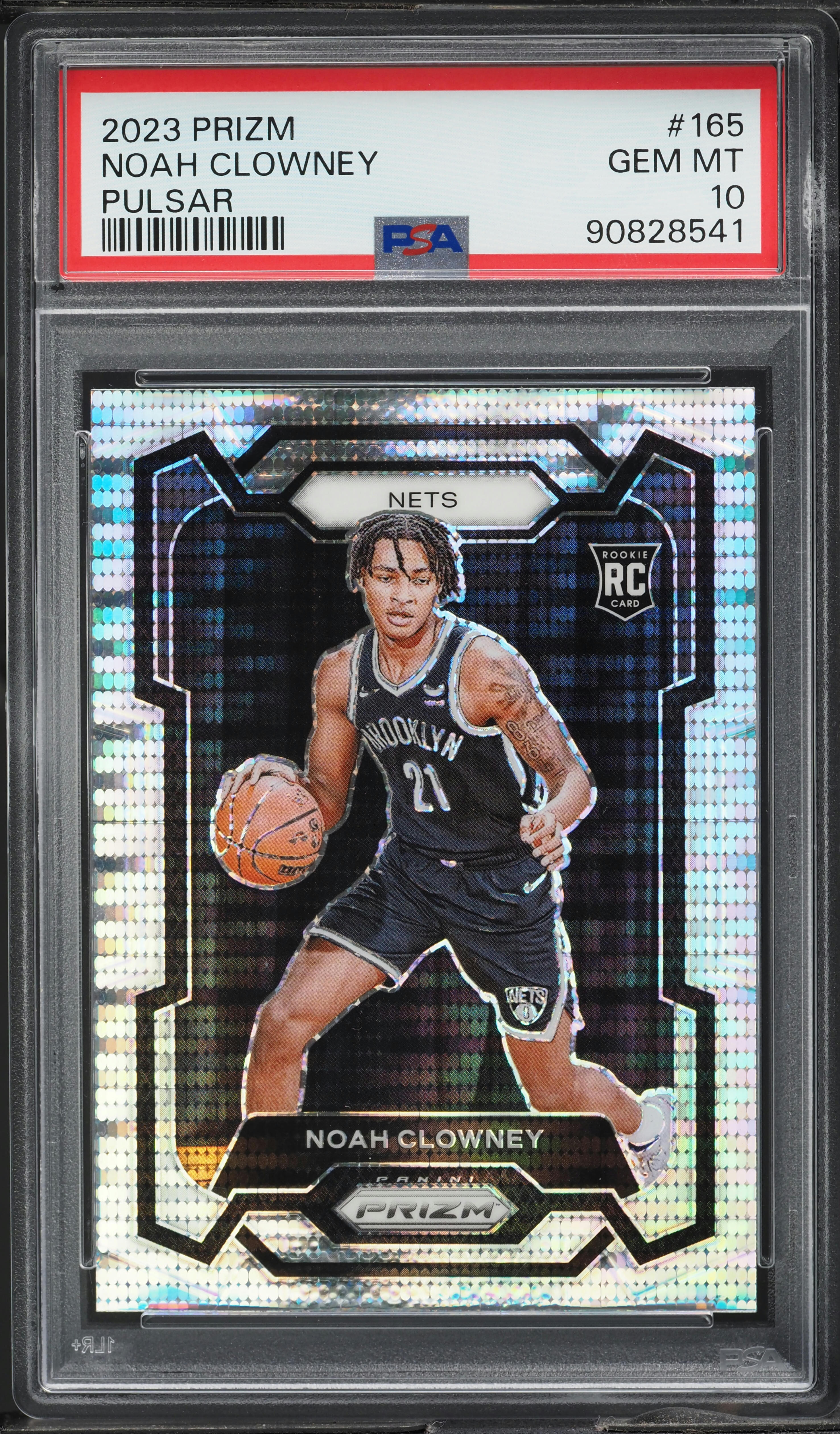 2023 Panini Prizm Pulsar Noah Clowney ROOKIE #165 PSA 10 GEM
