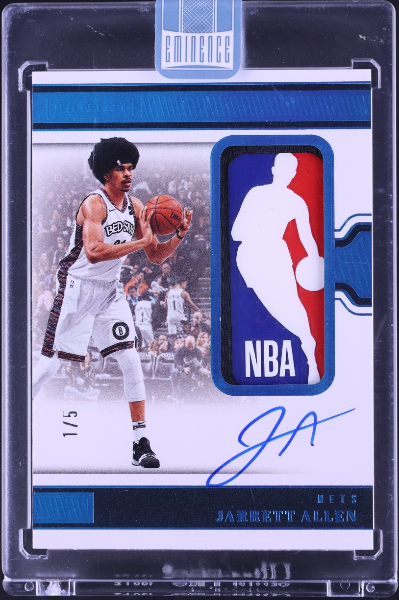 2024 Panini Eminence Jarret Allen LOGOMAN PATCH AUTO 1/5 #LMA-JRA