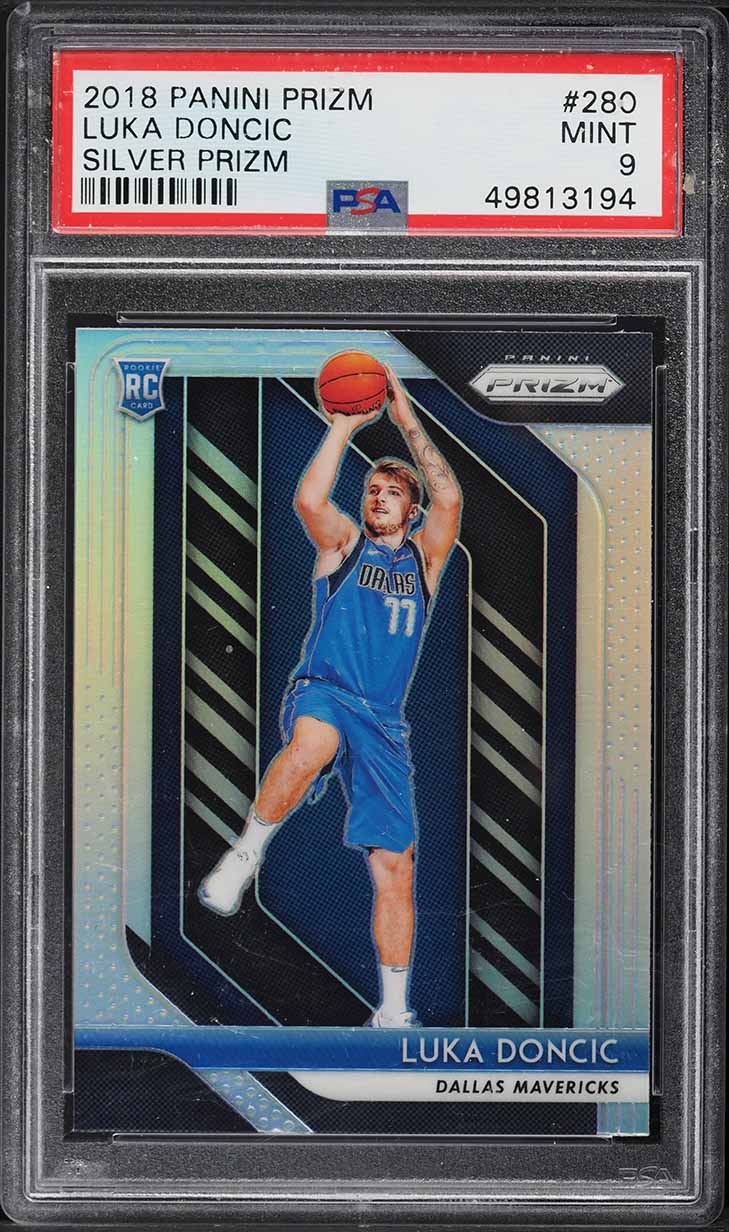 2018 Panini Prizm Silver Prizms Luka Doncic ROOKIE RC #280