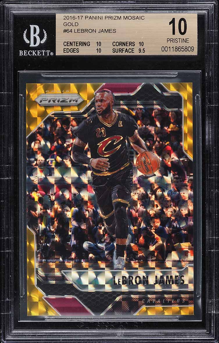 2016-17 Prestige Stat Stars #5 LeBron James on Fanatics Collect