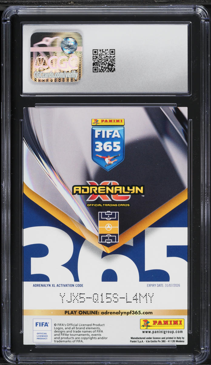 2026 Panini Adrenalyn XL FIFA 365 Fans' Favourite Martin Odegaard #FAN55 CGC 9 MINT