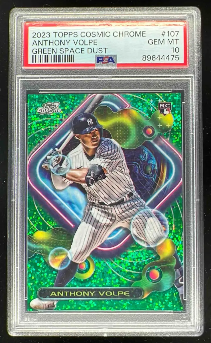 2023 Topps Cosmic Chrome Green Space Dust Refractor Anthony