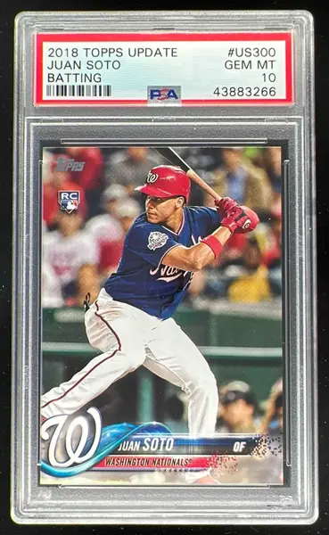 その他 Juan Soto auto psa10 topps 2018 Topps Update #US300a Juan Soto RC All-Star PSA 10 on