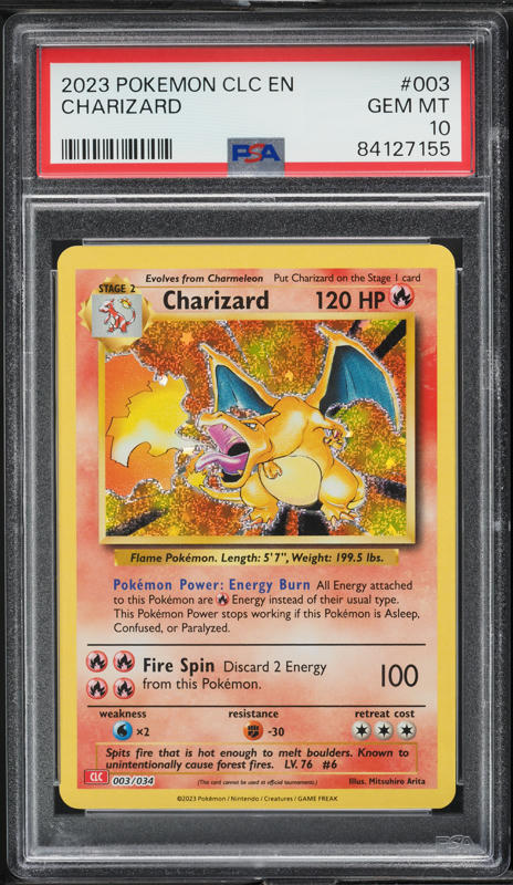 2023 Pokémon CLF 9枚セット classic psa10 9連番 PSA10 9連番】ポケモンカードclassic クラシック 御三家進化ライン