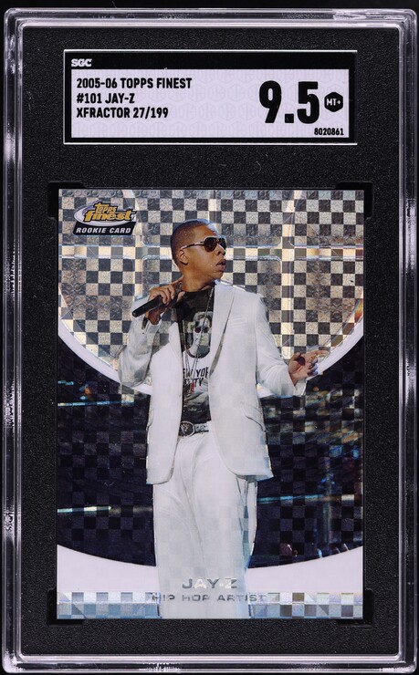 2005 Topps Chrome Jay Z カード RC Black 399 JAY Z 2005-06 TOPPS CHROME BASKETBALL #217 