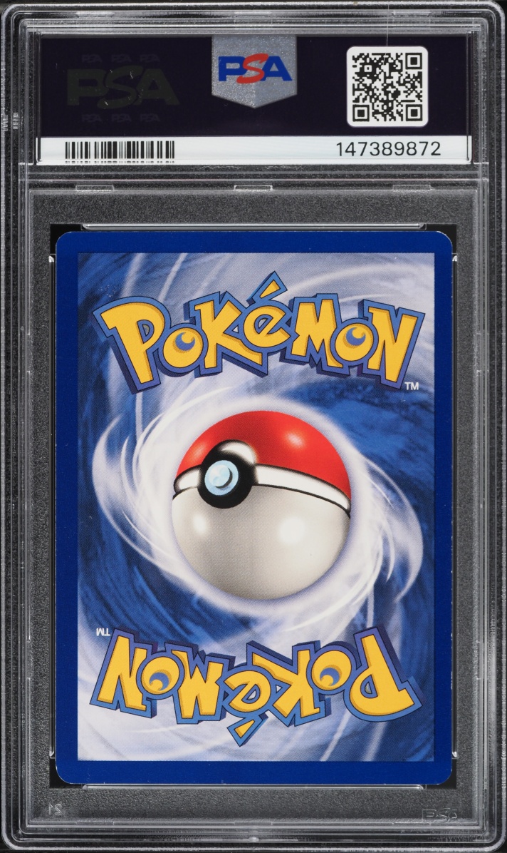 1999 Pokemon Base Set Shadowless 1st Edition Water Energy #102 PSA 6 EXMT