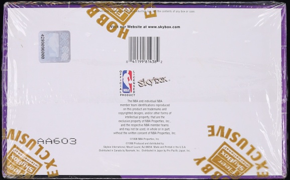 1997 Metal Universe Championship Preview Basketball Sealed Hobby Box, 24ct Packs - Photo 2