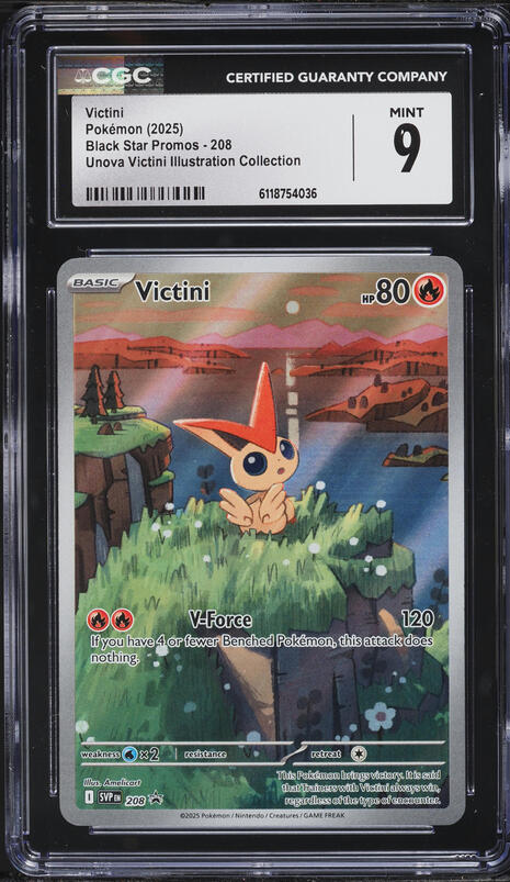 2025 Pokemon Japanese SV Promo Victini BWR Event Prize Victini