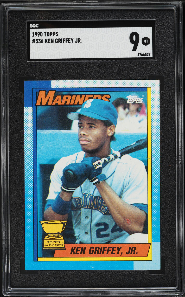 1990 Topps Ken Griffey Jr. #336 SGC 9 MINT