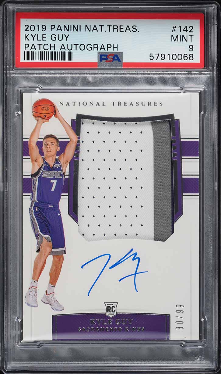 2018 Select Blue Prizm Die-Cut Trae Young ROOKIE /249 #142 PSA 9