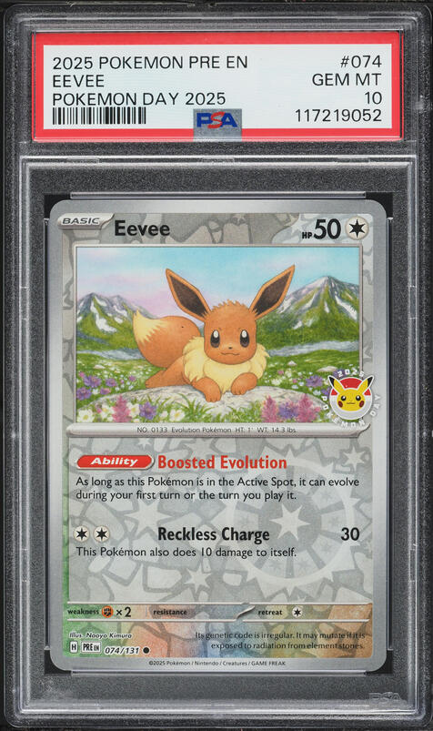 2025 Pokemon SV Promo Prismatic Evolutions Center ETB Full Art