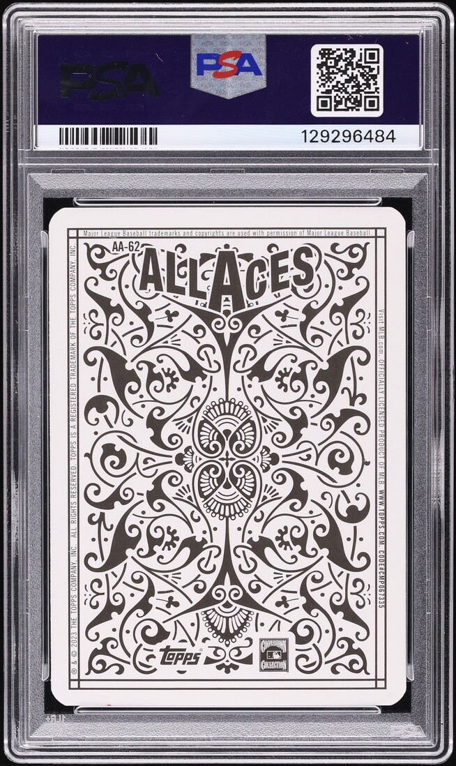 2023 Topps All Aces Black Greg Maddux /299 #AA-62 PSA 10 GEM MINT