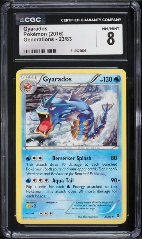 2016 Pokemon Japanese XY Expansion 20th Anniv. 1st Ed Holo