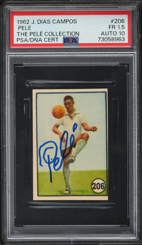 1962 Copa Do Mundo Pele #19 PSA 5 EX on Fanatics Collect