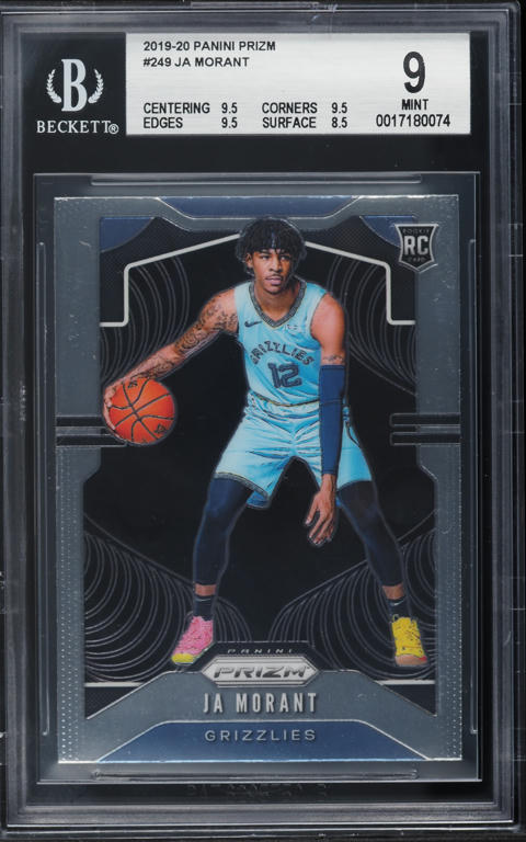 2019 Panini Mosaic Red Wave Ja Morant ROOKIE #274 PSA 10 GEM MINT