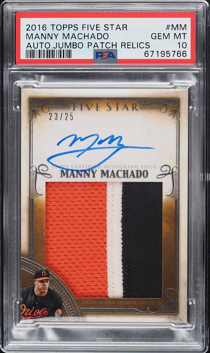 2023 Topps Five Star Jumbo Bryce Harper NIKE PATCH AUTO 1/1 #FSJP