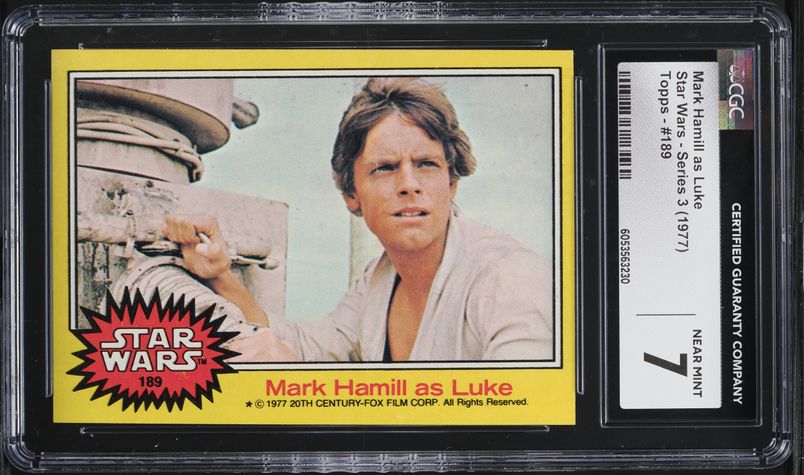 2025 Topps Chrome Star Wars Superfractor Luke Skywalker Mark