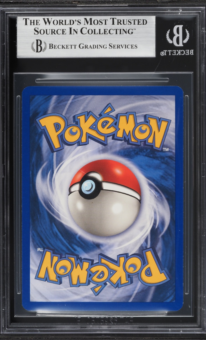 2002 Pokemon Legendary Collection Reverse Holo Tauros #65 BGS 8.5 NM-MT+