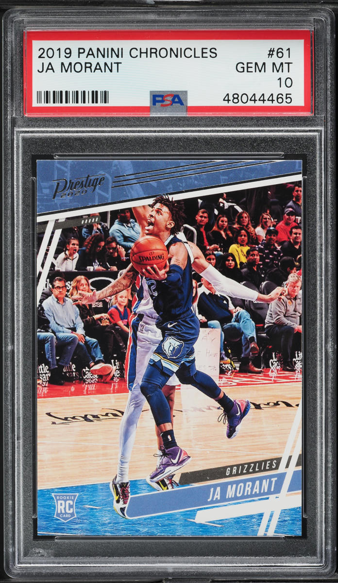 2019 Panini Chronicles Ja Morant ROOKIE #61 PSA 10 GEM MINT