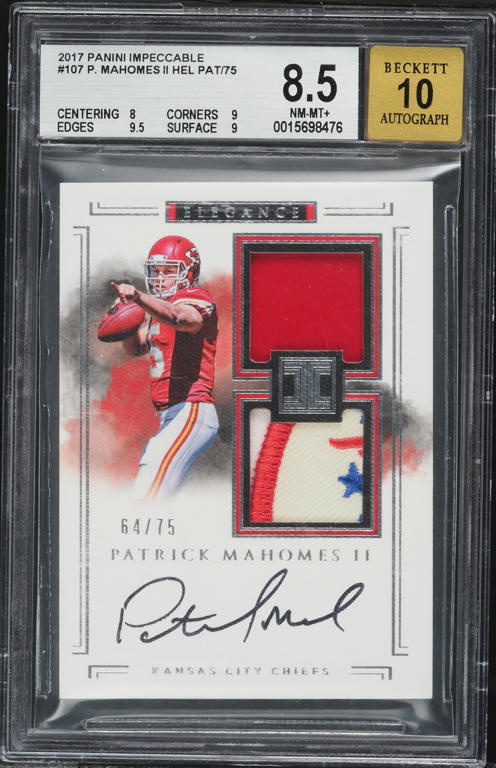 Carte à Collectionner Panini 2024 - Patrick Mahomes II - Certified Gamers Patch