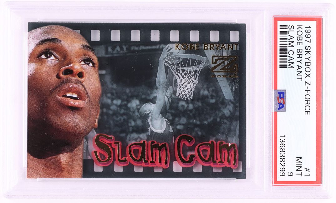 1997 Skybox Z-Force Slam Cam Kobe Bryant #1 PSA 9 MINT