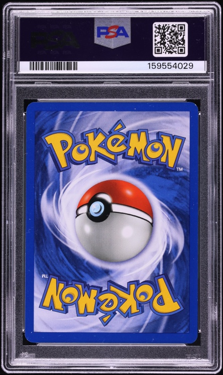 2001 Pokemon Neo Revelation Double Holo Error Ho-Oh #7 PSA 8 NM-MT