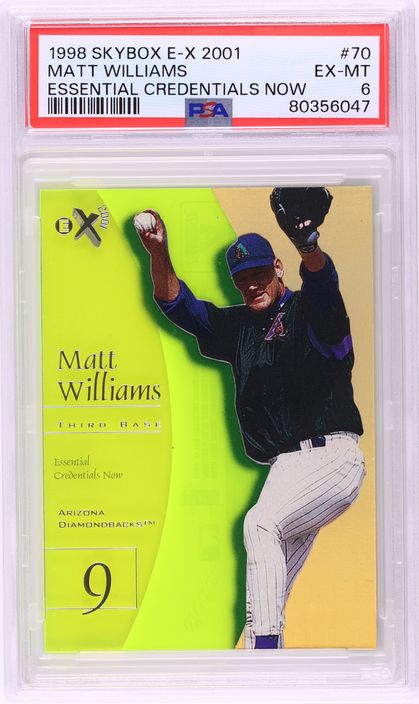 1998 Skybox E-X2001 Essential Credentials Now Matt Williams /70 #70 PSA 6 EXMT - Photo 1
