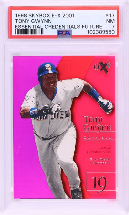 1998 Skybox E-X 2001 Essential Credentials Future Tony Gwynn /88 #13 PSA 7 NRMT - Photo 1
