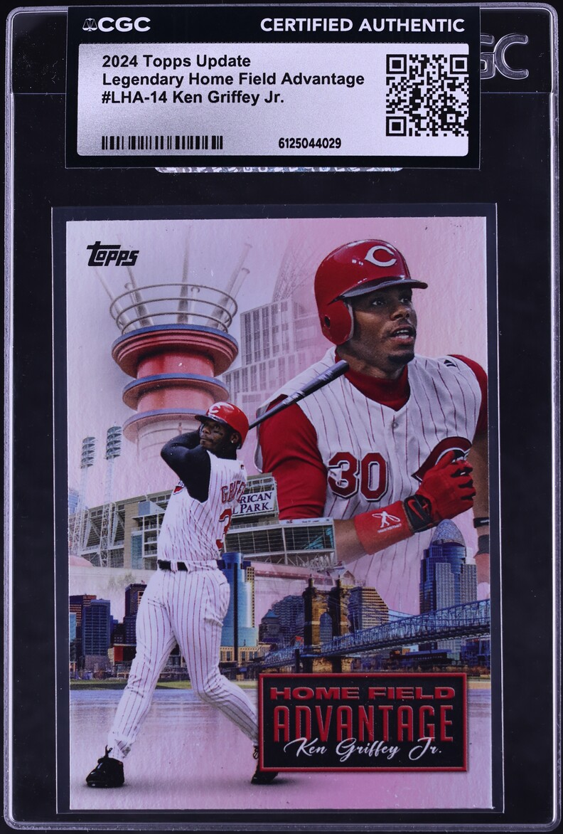 2024 Topps Update Legendary Home Field Advantage Ken Griffey Jr. #LHA-14 CGC AUTH