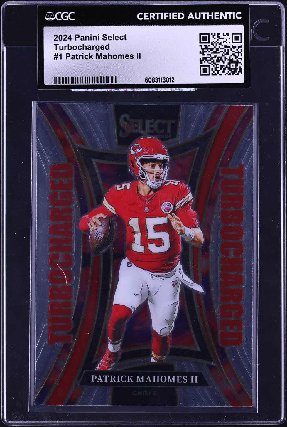 2024 Select Turbocharged Patrick Mahomes II #1 CGC AUTH