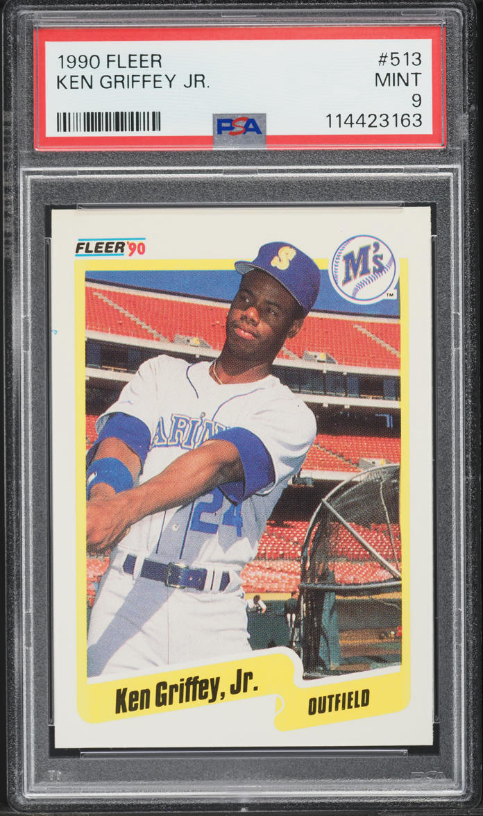1990 Fleer Ken Griffey Jr. #513 PSA 9 MINT