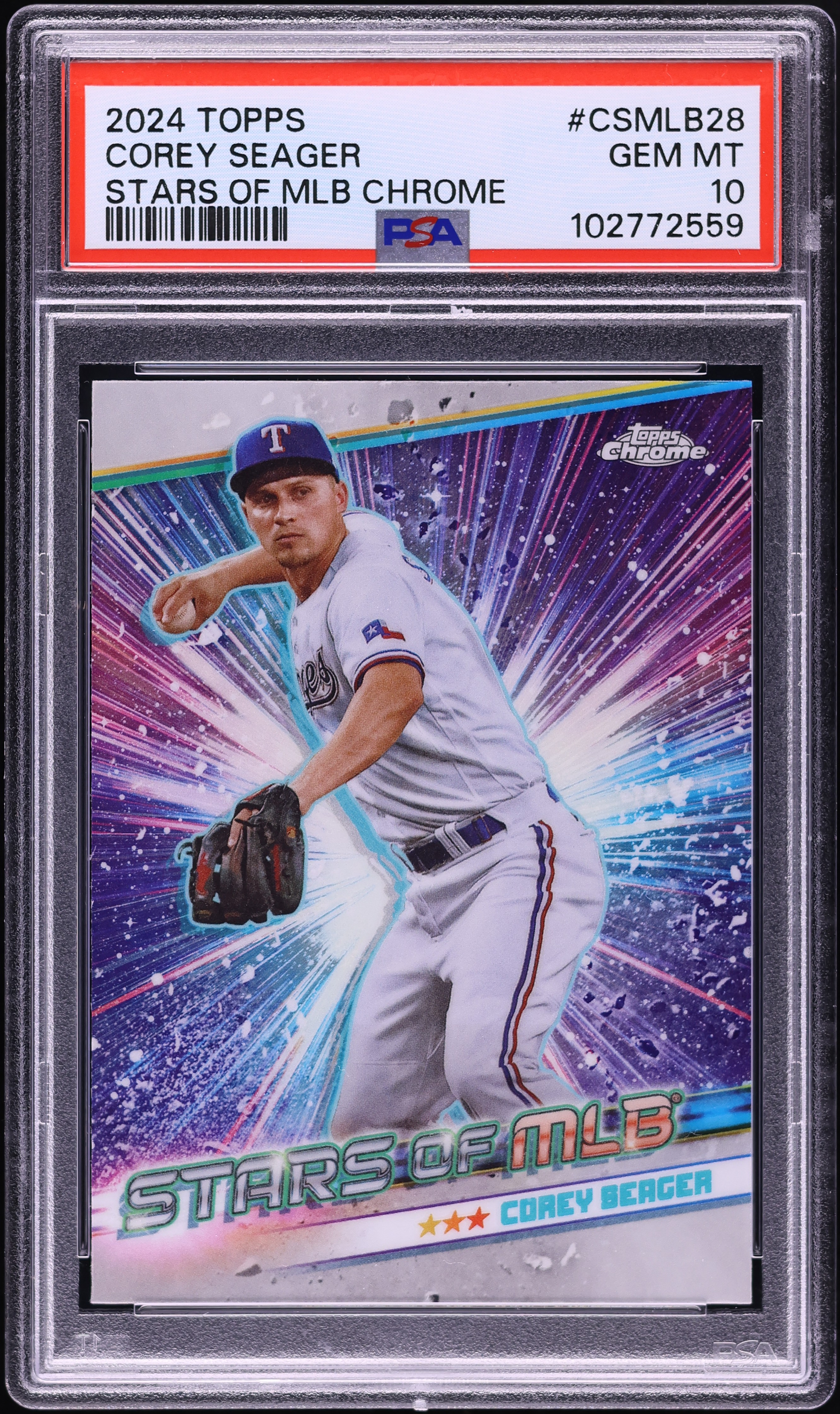 その他 COREY SEAGER Topps Chrome auto blue Corey Seager [Blue Refractor] #RA-CS Prices | 2016 Topps
