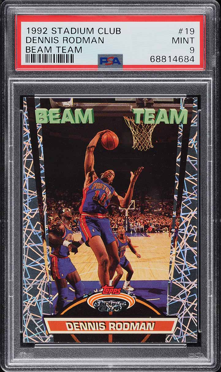 1998 Metal Universe Precious Metal Gems PMG Dennis Rodman /50 #16