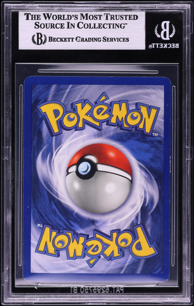 1999 Pokemon Base Set Shadowless 1st Edition Thin Stamp Holo Alakazam #1 BGS 7.5 NRMT+
