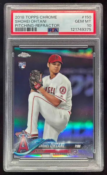 大谷 翔平 2018 topps chrome Update RC Shohei 2018 Topps Chrome