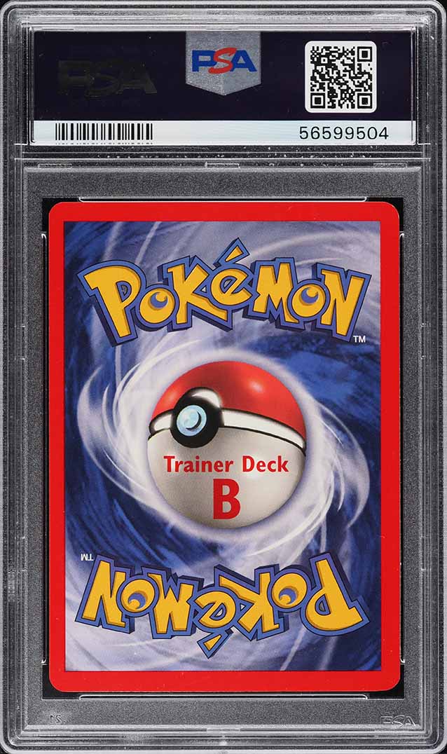 1999 Pokemon Base Set Trainer Deck B Water Energy #102 PSA 9 MINT