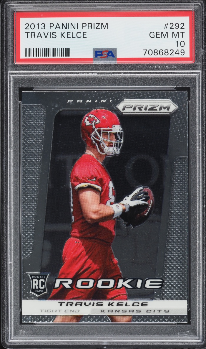 2013 Panini Prizm Travis Kelce ROOKIE #292 PSA 10 GEM MINT