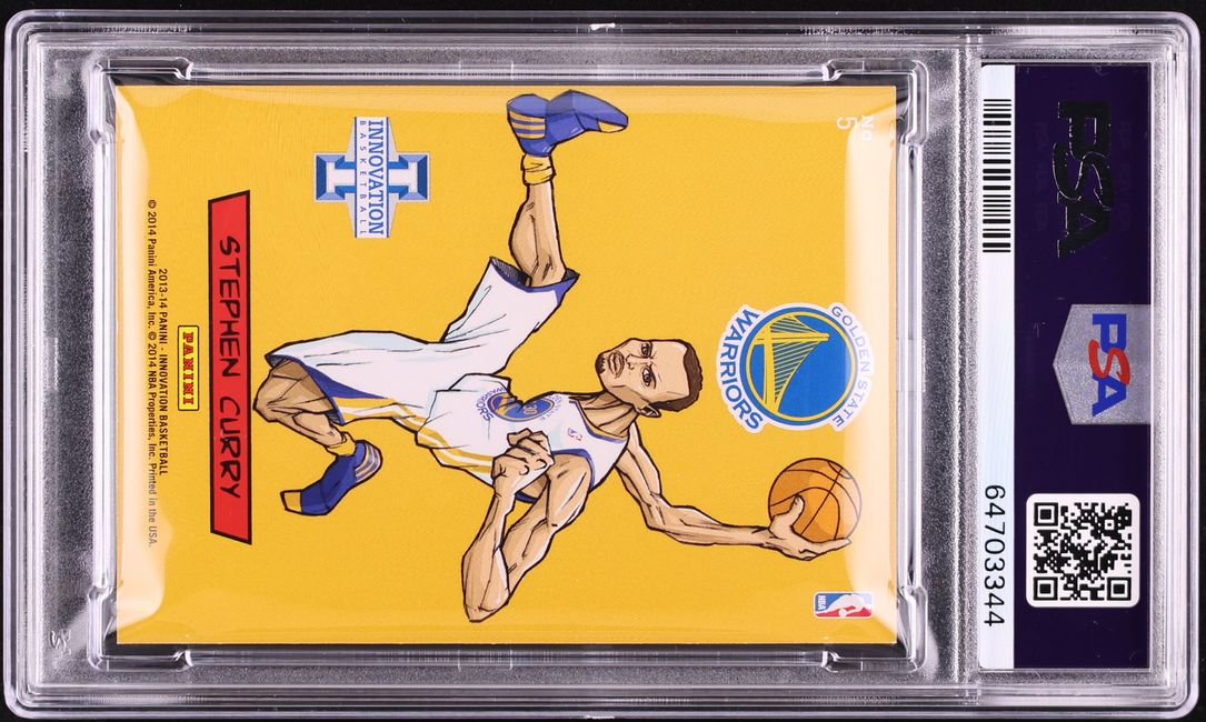 2013 Panini Innovation Kaboom! Stephen Curry #5 PSA 9 MINT