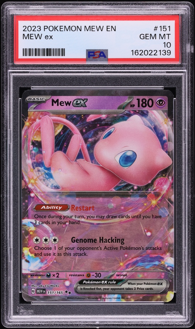 2023 Pokemon Scarlet & Violet 151 Holo Mew Ex #151 PSA 10 GEM MINT