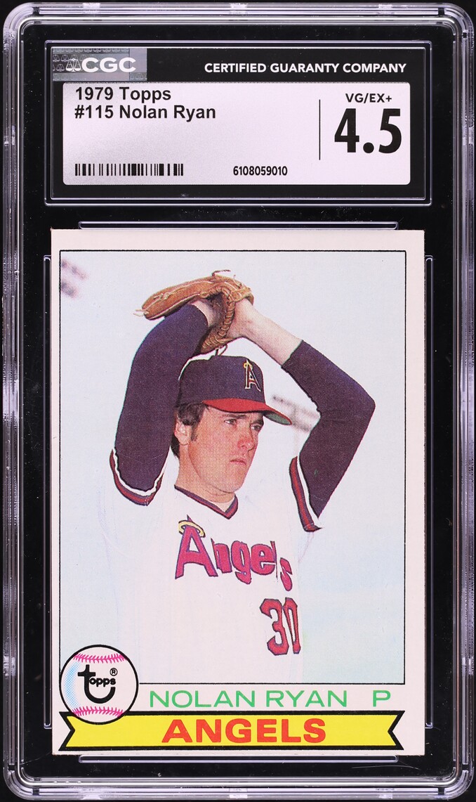 1979 Topps Nolan Ryan #115 CGC 4.5 VGEX+
