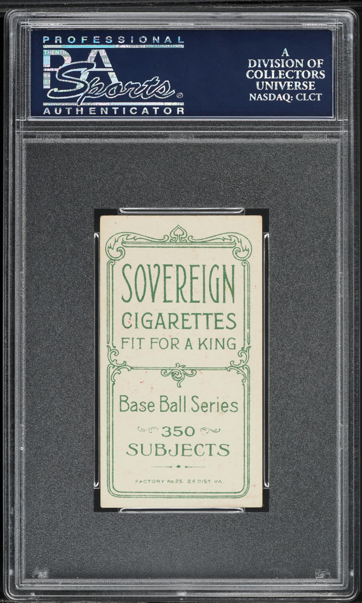 1909-11 T206 George Stone SOVEREIGN PSA 6 EXMT