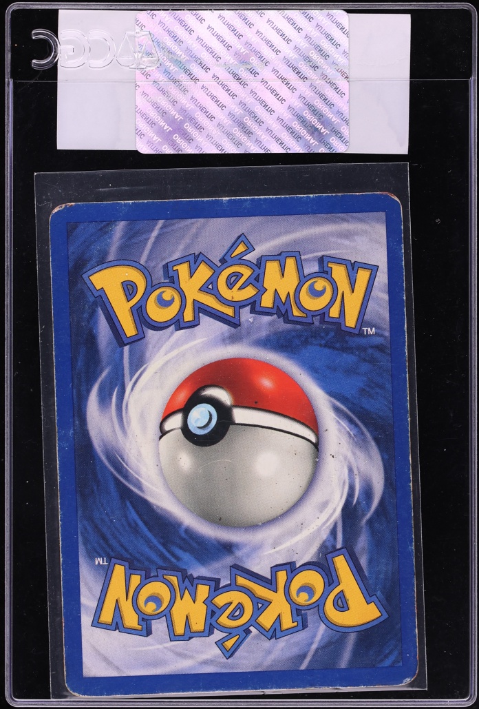 2000 Pokemon Team Rocket Dark Jolteon #38 CGC AUTH