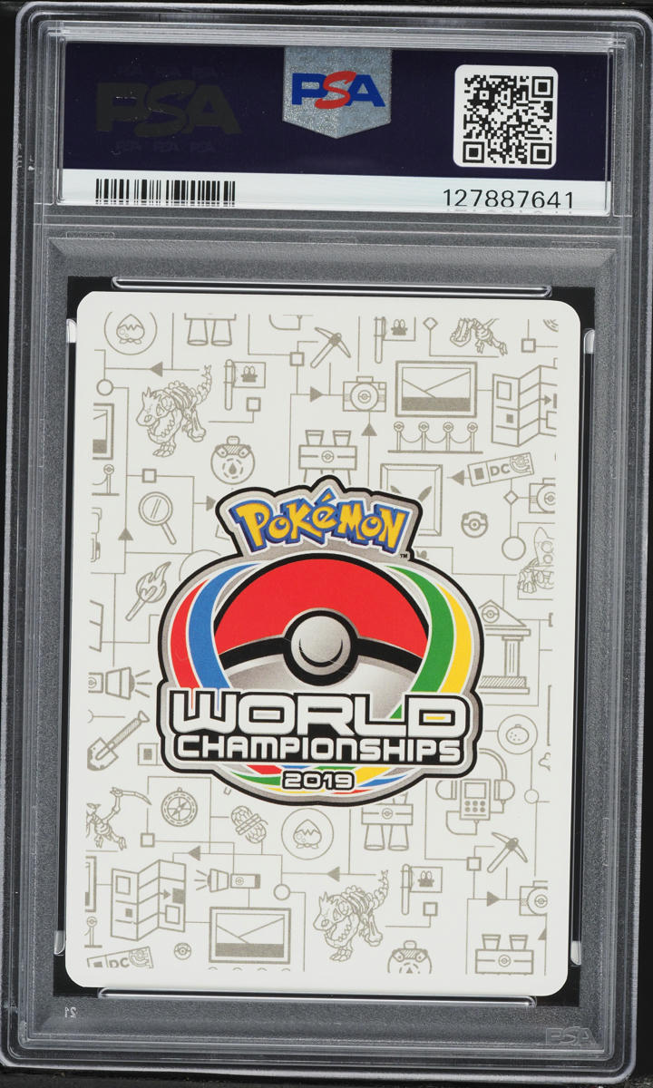 2019 Pokemon World Championships Deck Perfection Mewtwo & Mew GX #71 PSA 10 GEM MINT