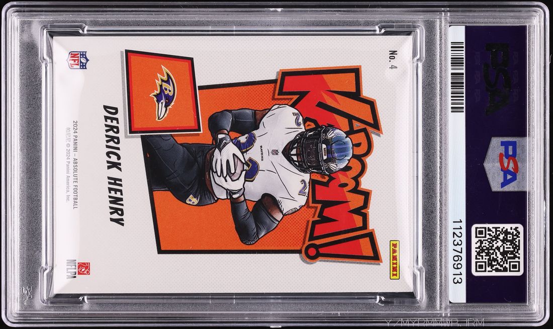 2024 Absolute Kaboom! Horizontal Derrick Henry #4 PSA 9 MINT