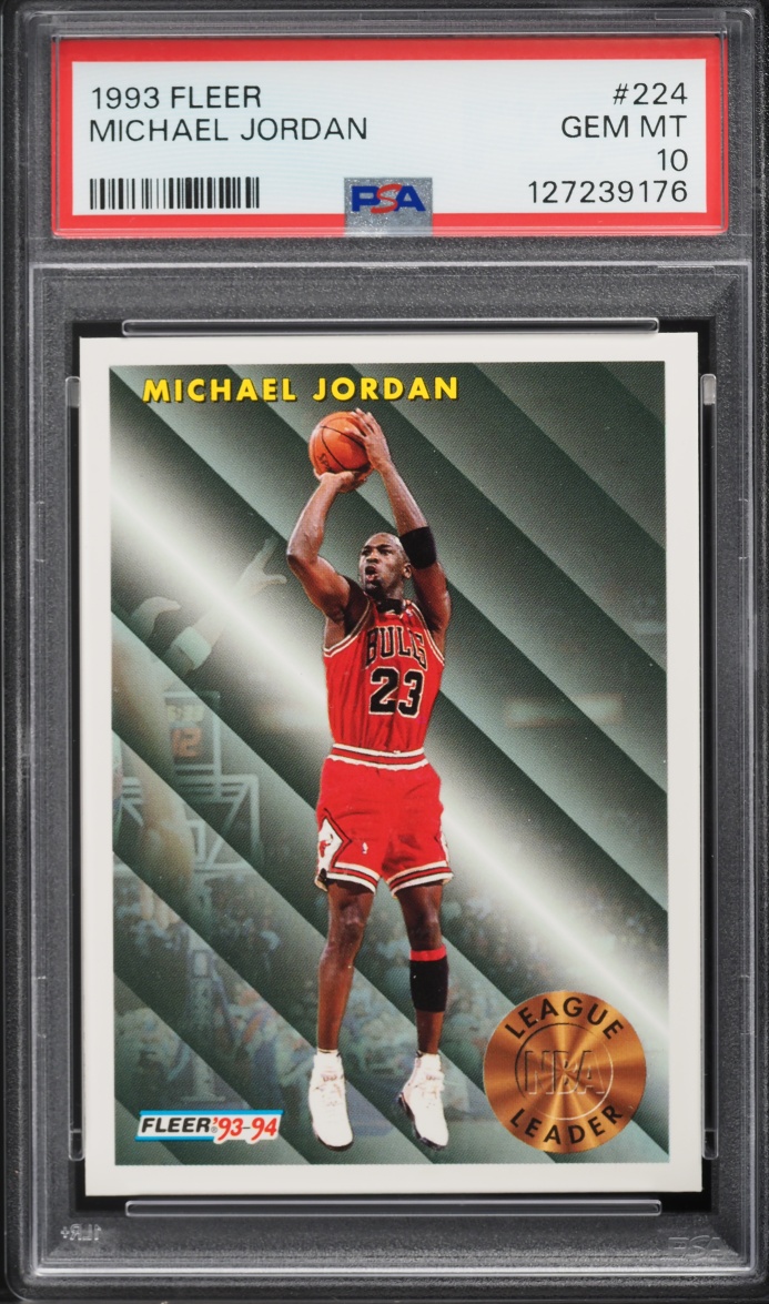 1993 Fleer Basketball Michael Jordan #224 PSA 10 GEM MINT