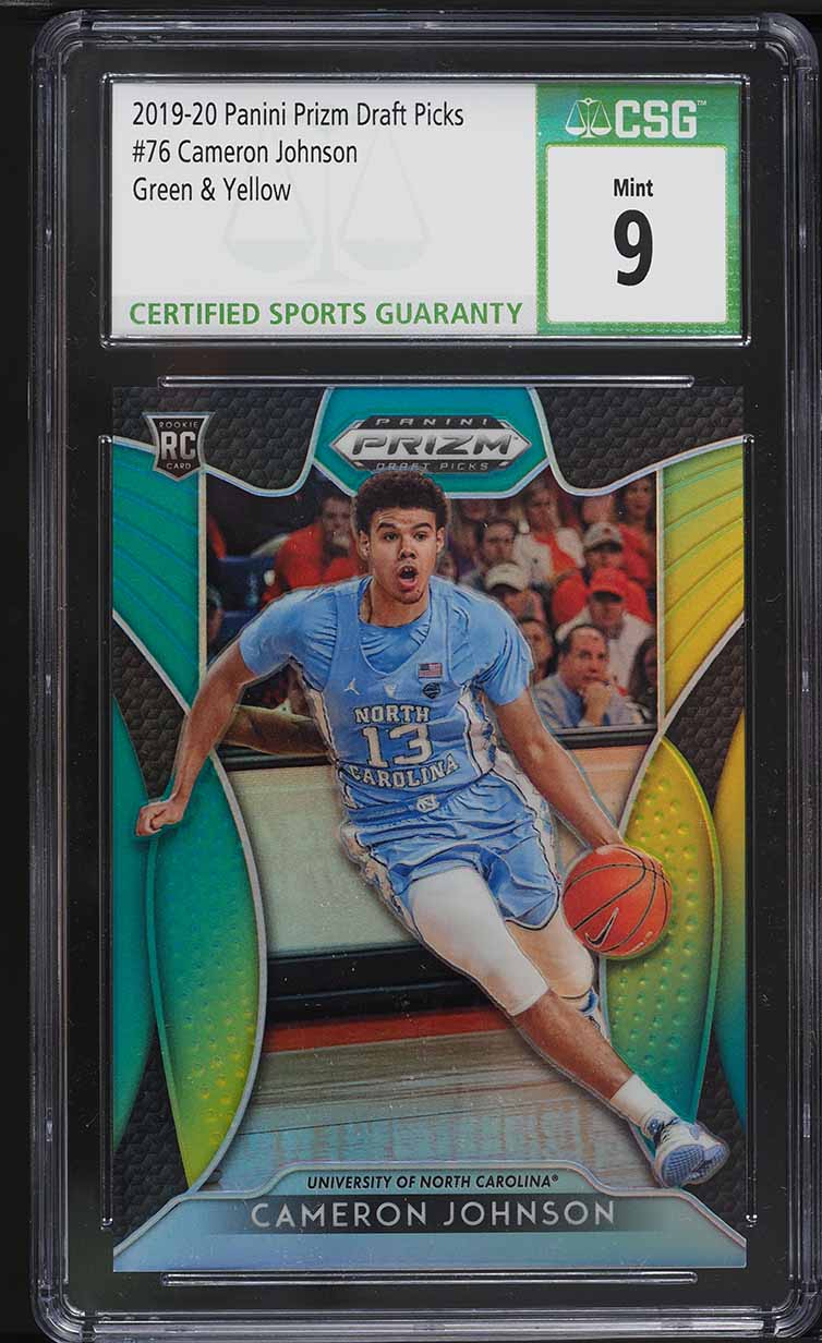 2019 Panini Prizm Cameron Johnson ROOKIE RC #257 PSA 10 GEM MINT